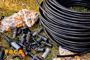 تجهیزات لازم برای لوله کشی آبیاری قطره ای
