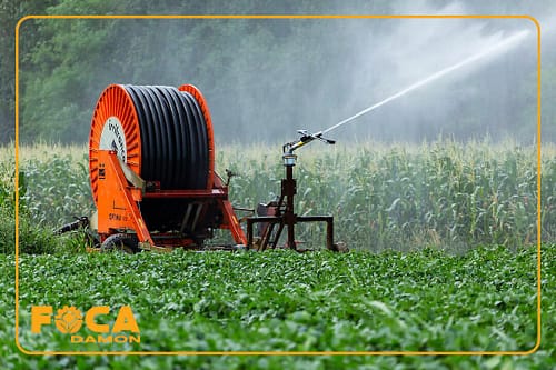 معرفی انواع سیستم آبیاری بارانی و اجزای اصلی آنها 5 sprinkler irrigation systems and their components 4