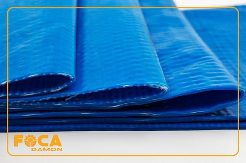 لوله نخدار کشاورزی یا لوله تاشو چیست؟ آشنایی با 2 نوع مختلف 4 تصویر لوله نخدار کشاورزی یا لوله تاشو PVC یا لی فلت