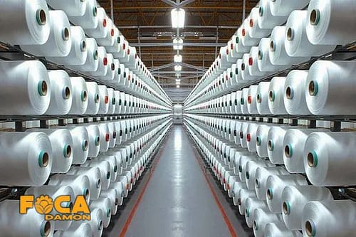 نخ پلی استر به کار رفته داخل لوله نخدار لی فلت و پلی فلت 2 thread used inside threaded irrigation pipe 4