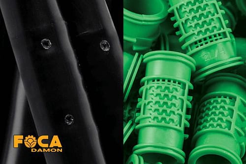 مقایسه نوار تیپ آبیاری با لوله قطره چکان دار (دریپردار) 1 what is 16mm and 20mm irrigation dripper pipe 10